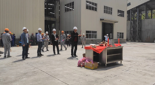 2020年4月17日點(diǎn)火儀式 建德市健豐鈣業(yè)有限公司